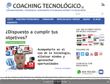 Tablet Screenshot of coaching-tecnologico.com